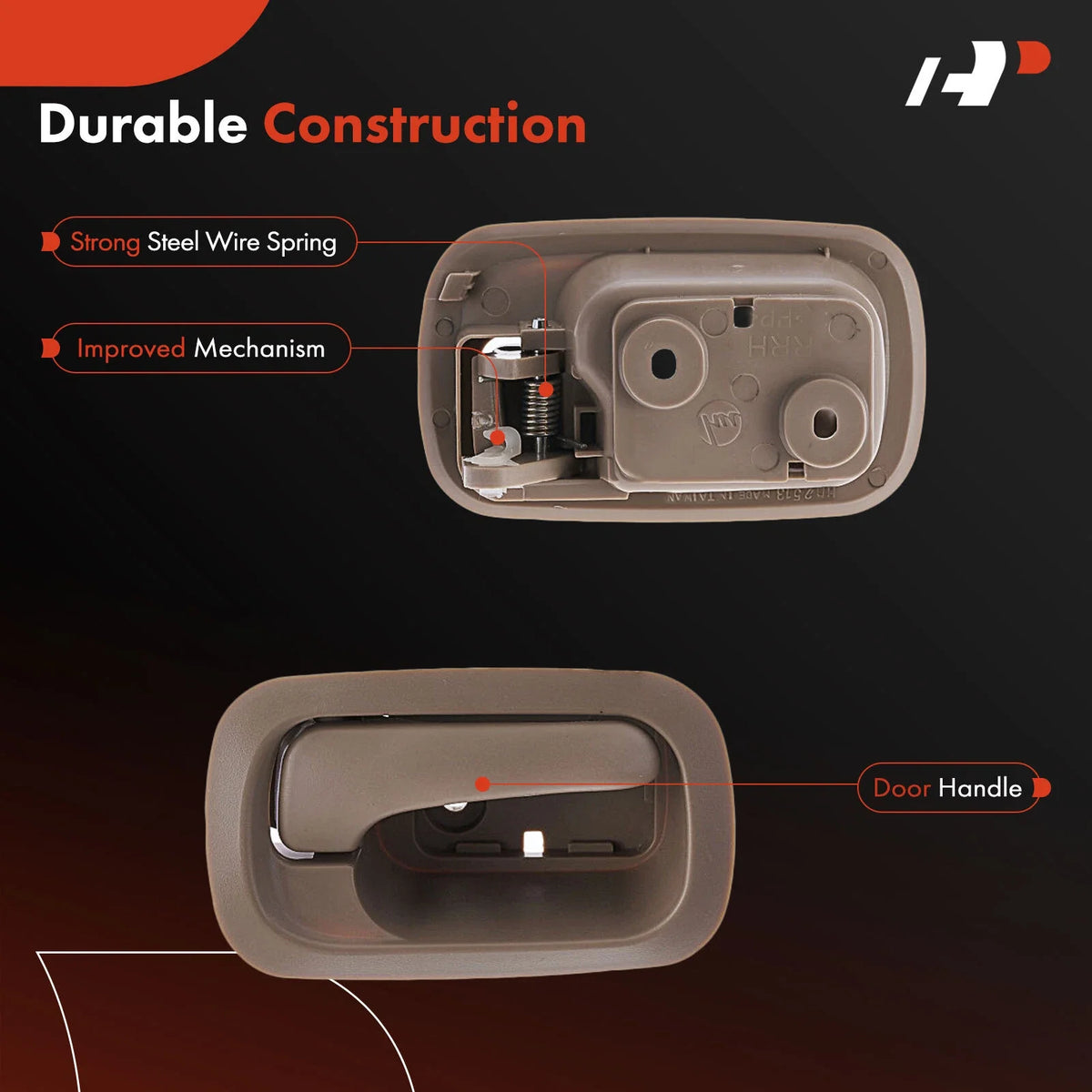 Plastic Door Handle - Rear Right for CR-V (2005–2006) Honda