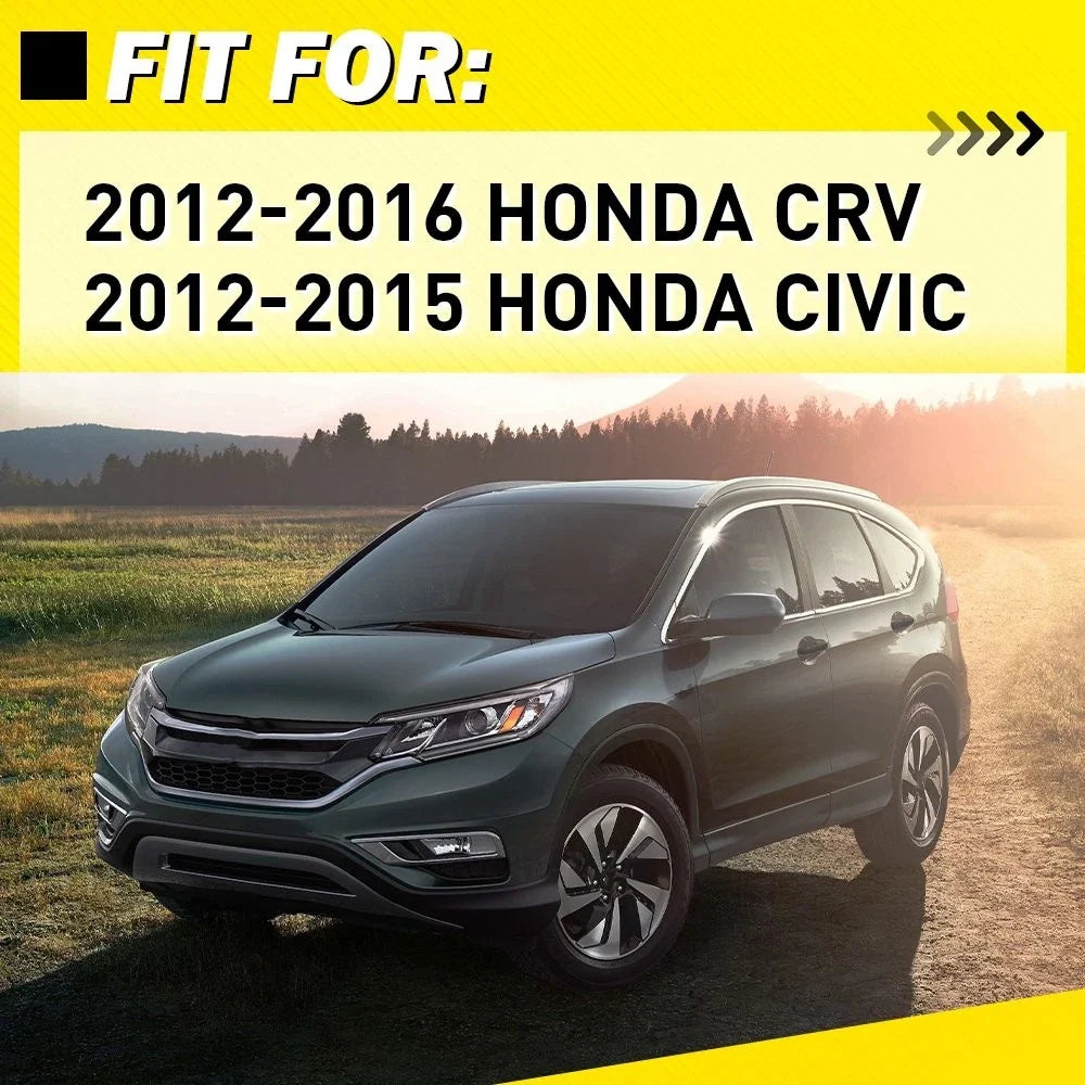 Front Left Outer Door Handle for Honda CR-V Civic (2012–2016) Black