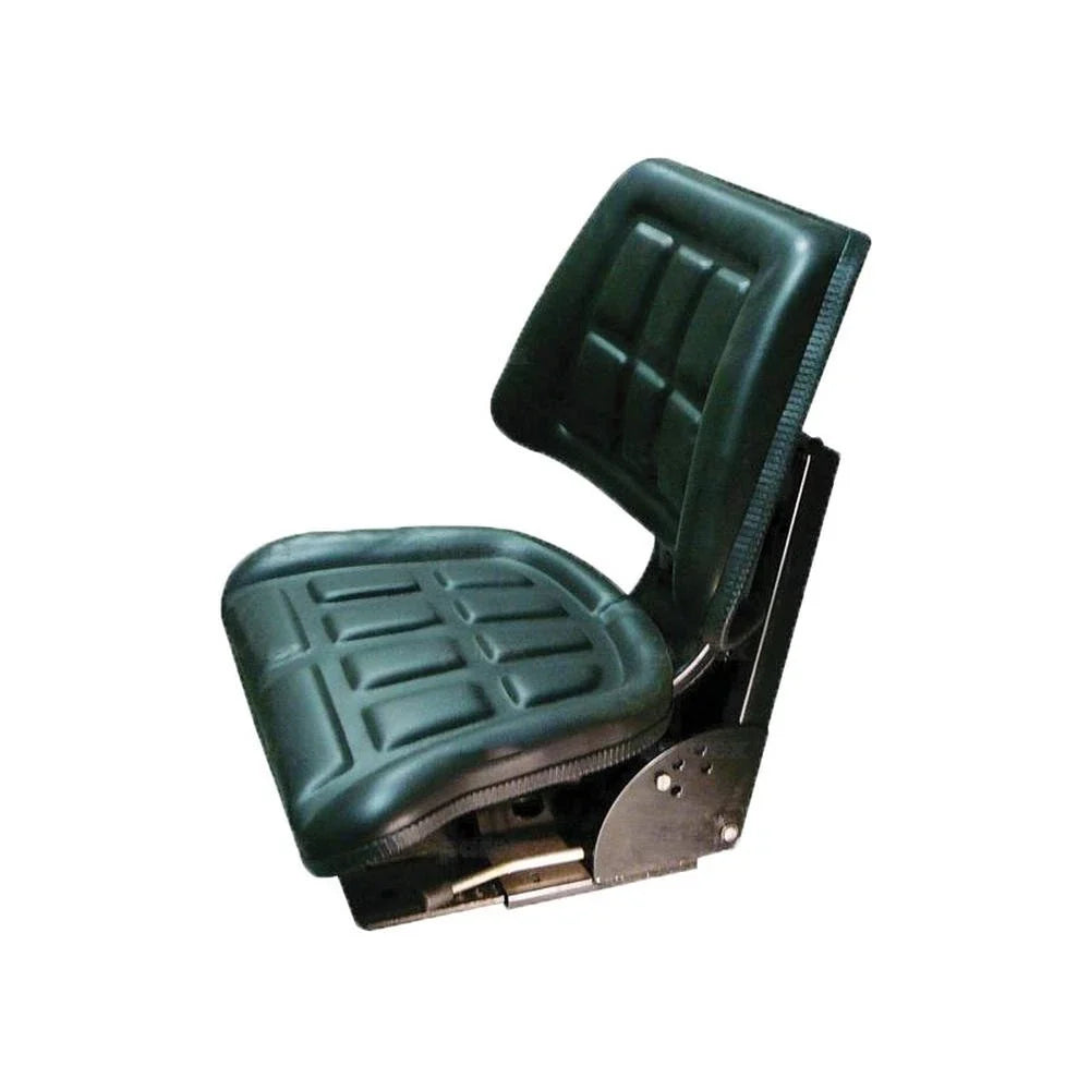 S.61344 Suspension Seat, Flat Backrest, Black for Case IH
