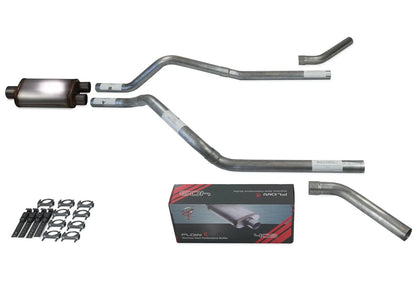 2.5" Stainless Dual Exhaust Kit - Flow II for Chevy Blazer 2000–2004