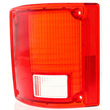 Tail Light Lens for GMC K2500 (1990–1991) Driver Side