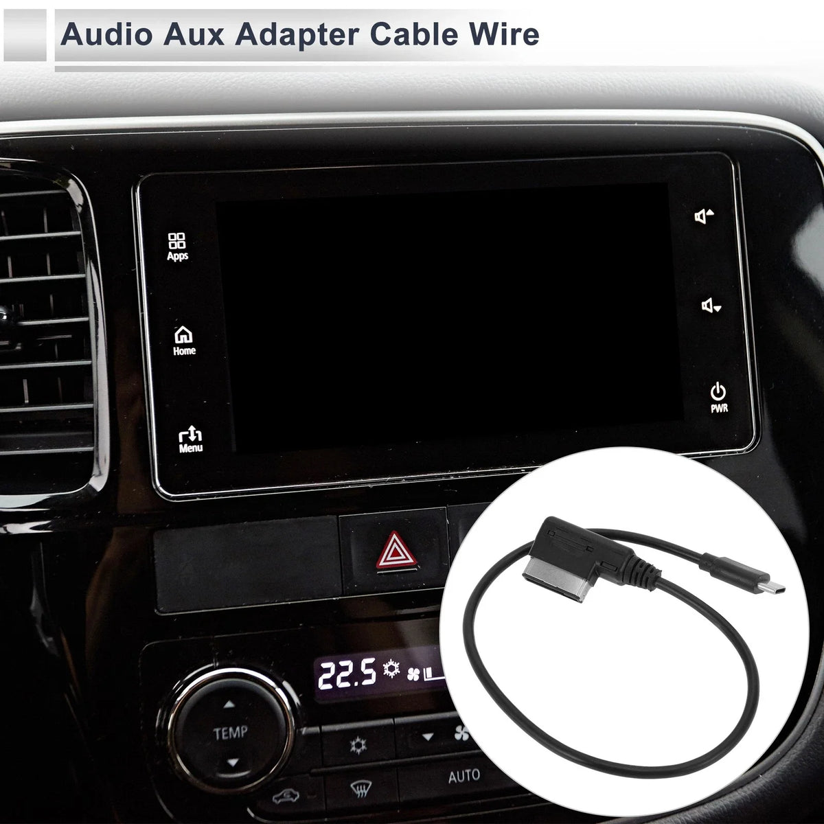 Audio Aux Adapter Cable for Audi (1 Pcs)