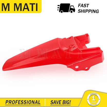 Red Plastic Rear Fender for Honda CRF80F CRF100F (2004–2008)