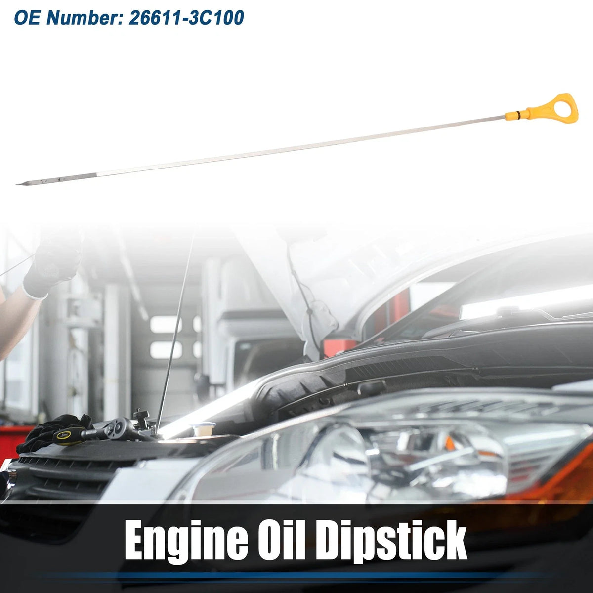 Engine Oil Level Indicator Dipstick for Hyundai Sonata (No. 26611-3C100)
