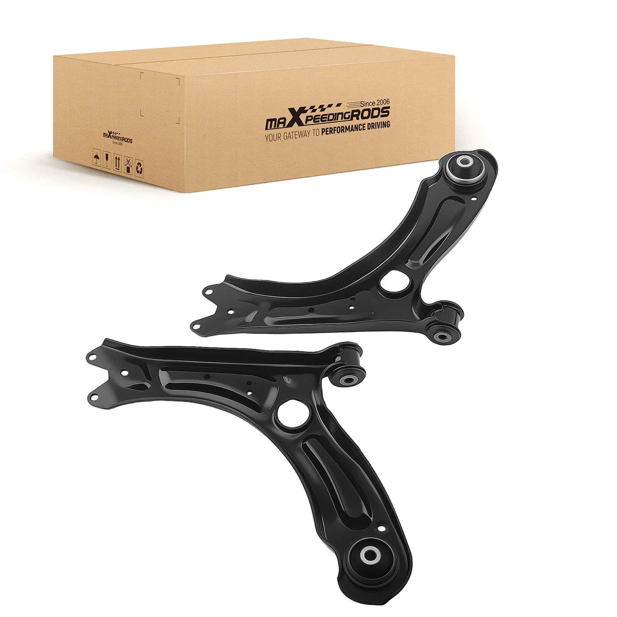 Front Control Arms (2X) Replacement for Jetta 2011-2018 - Volkswagen