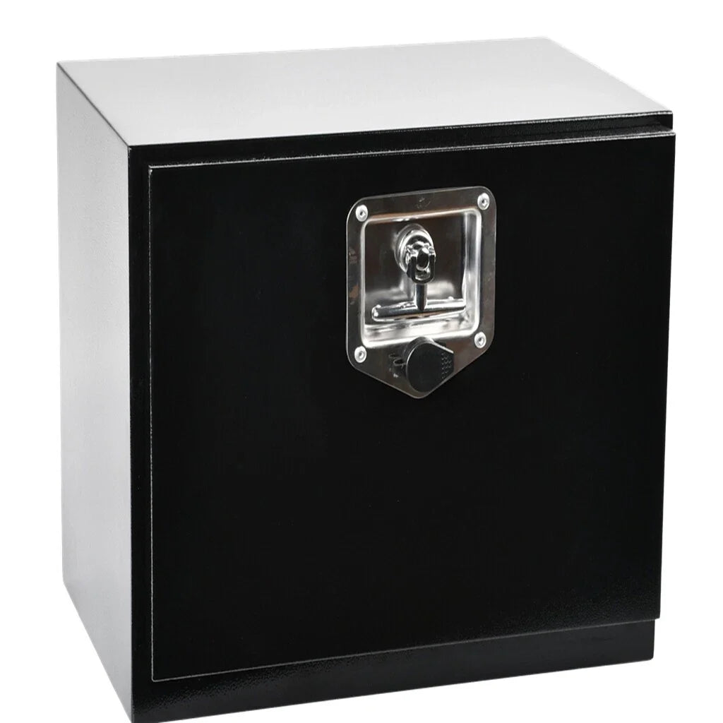 Black Steel Tool Box for Pickup Truck (18"x12"x14")