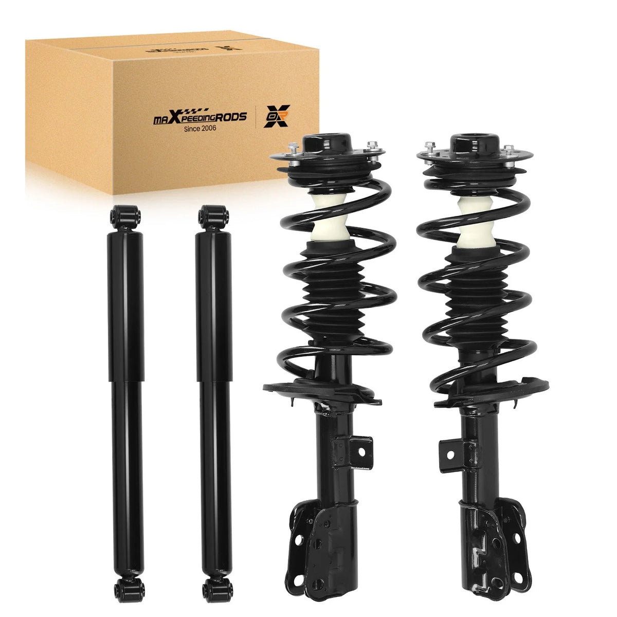 Complete Front Struts & Rear Shocks Assembly for GMC Terrain (2010–2017)