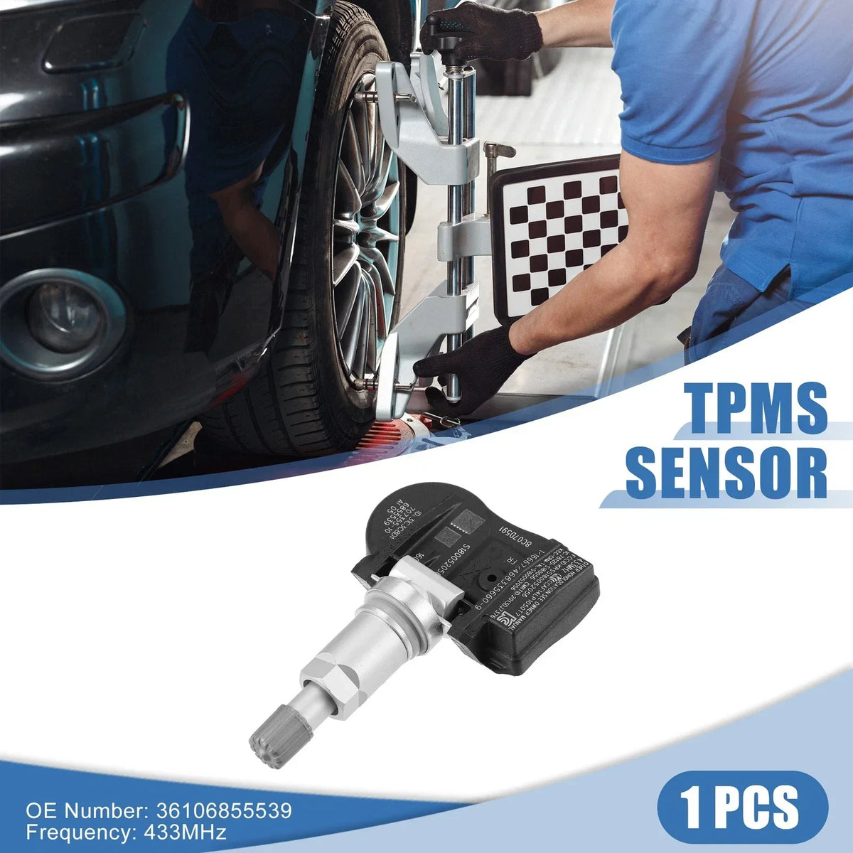 Tire Pressure Monitoring Sensor for 320i 330i M3 F30 F80 - BMW