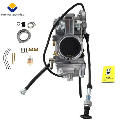 Race Carburetor HSR48 with Polished Finish (42-6265)