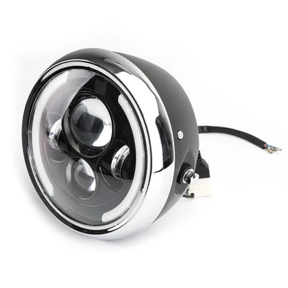 7'' Harley Dyna LED Headlight for Bobber and Cafe Racer