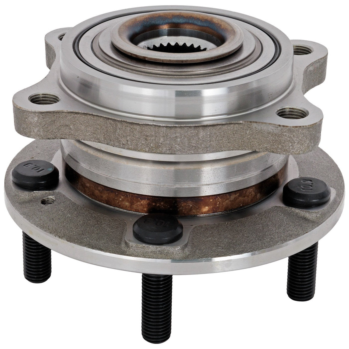 2-Piece Set of Wheel Hubs for Front/Rear - Driver/Passenger Side