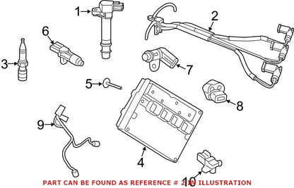 Genuine OEM Ignition Capacitor for Fiat 500X (2016–2022) 68080837AB