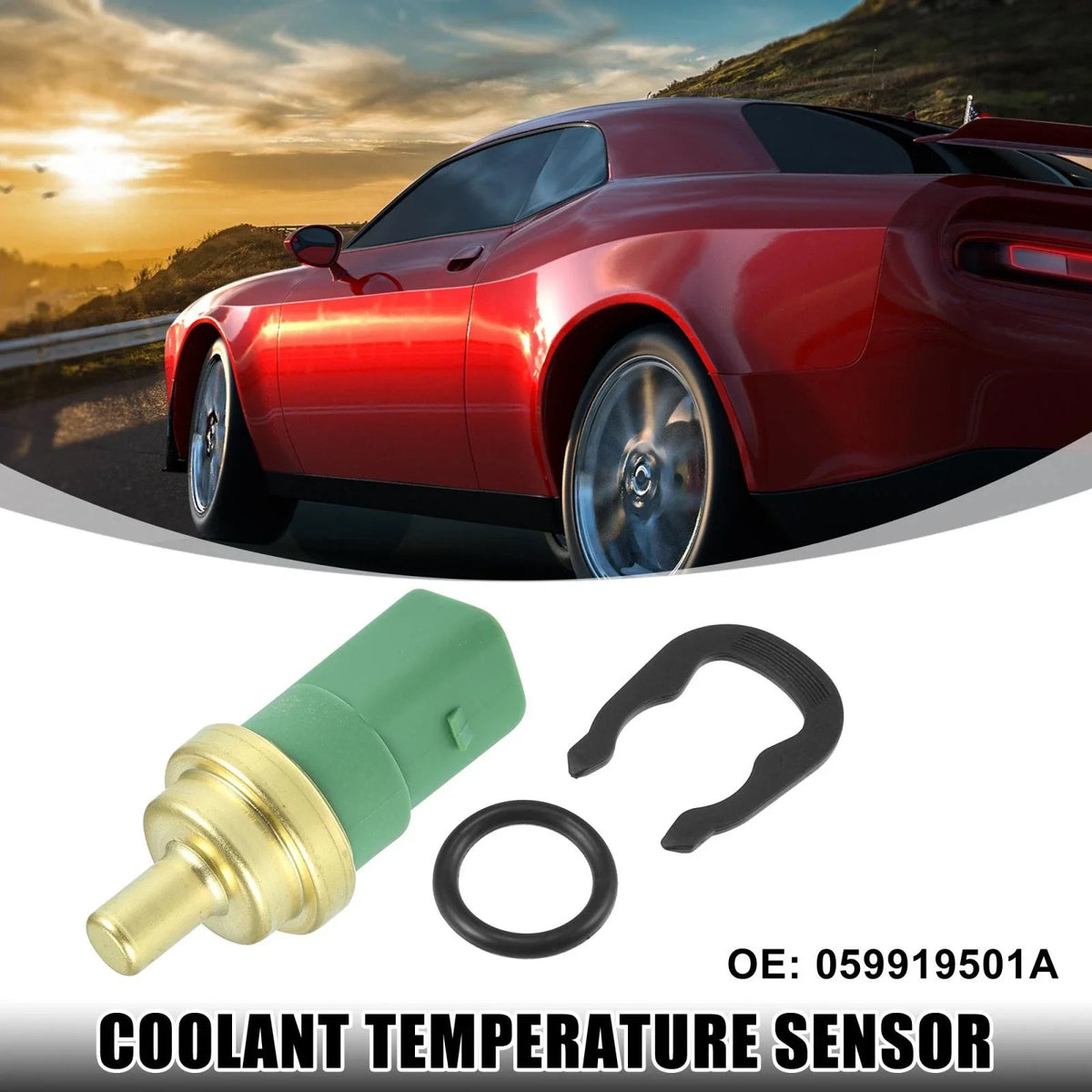 Engine Coolant Temperature Sensor 059919501A for Volkswagen Jetta (1999–2005)