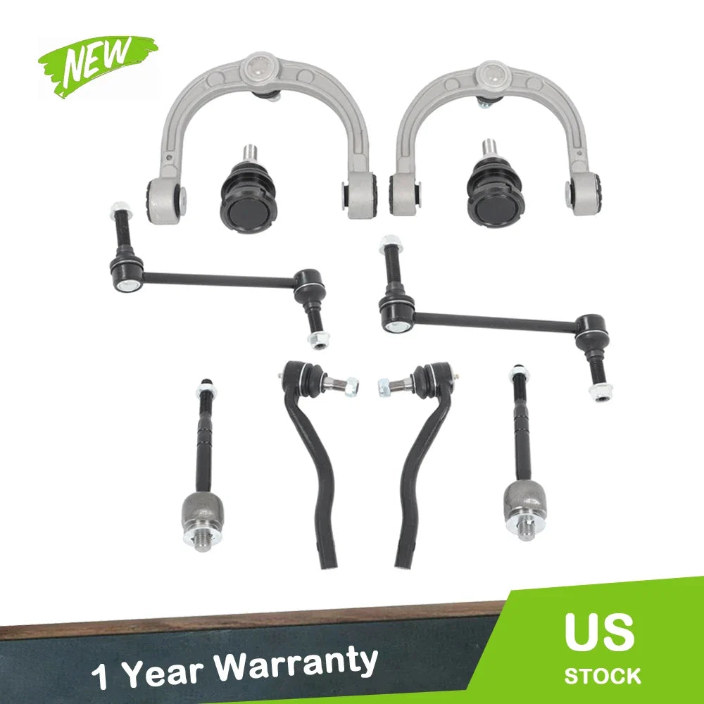 10pc Control Arm Ball Joint Tie Rod Set for Mercedes GL320 GL350 GL450 (2007–2012)