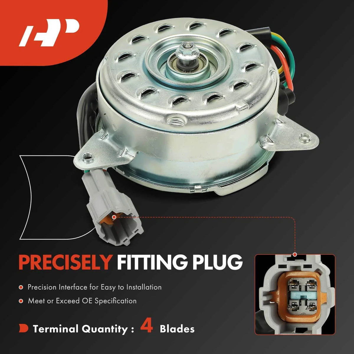 Radiator Fan Cooling Motor for Nissan Rogue 2008-2015