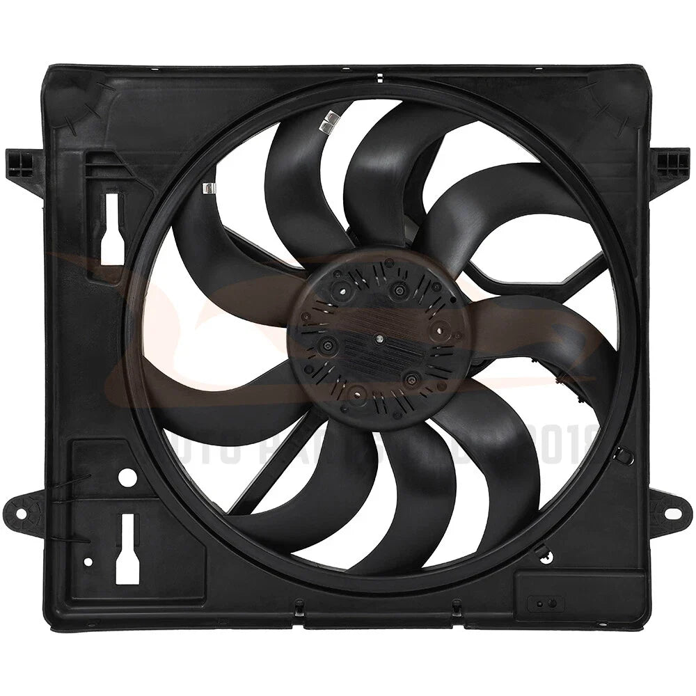 Radiator Cooling Fan Assembly for Jeep Wrangler (2012–2017)