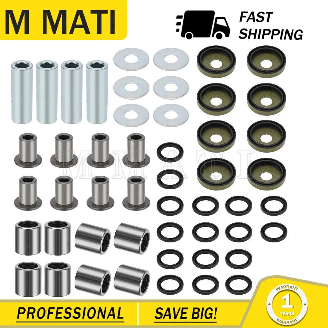 Seal Kit for A-Arm Bushings on Arctic Cat ATV 400 DVX 2004-2008