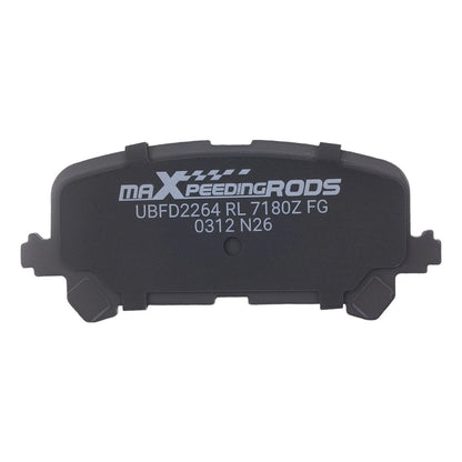 Set of 8 Brake Pads for Honda Pilot/Ridgeline & Acura MDX 2006-2021