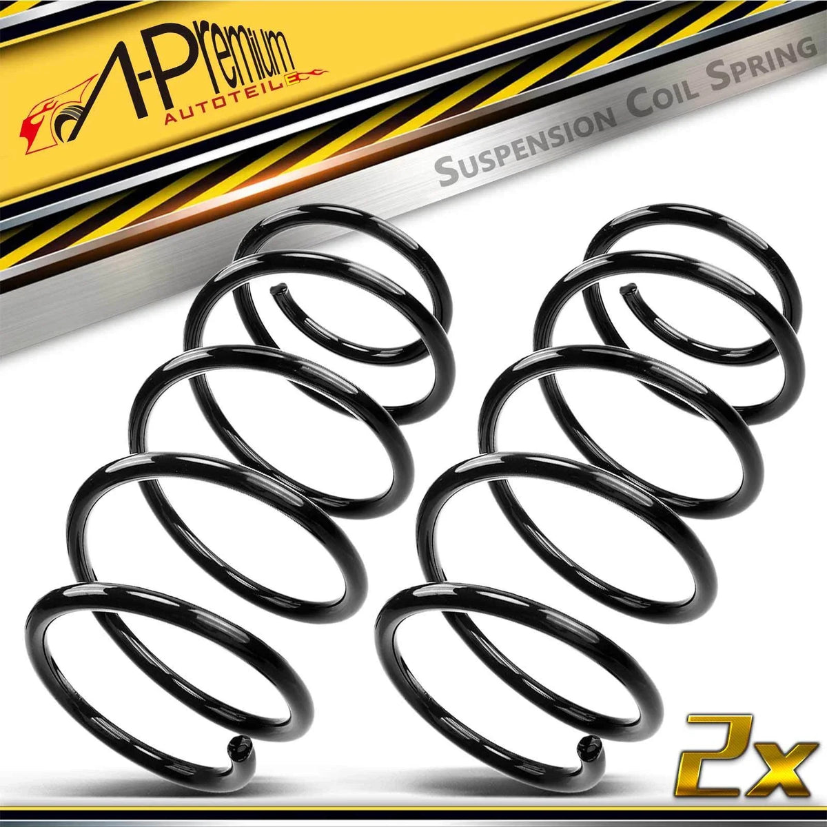 2X Front Coil Springs for Nissan Sentra (2014–2019)