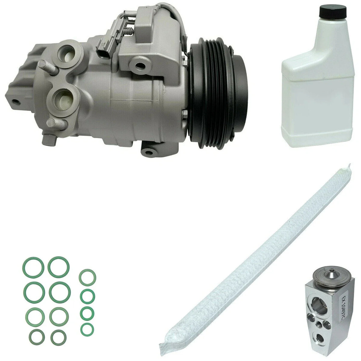 AC Compressor Kit Replacement for Ford Transit 150 250 350 (2015–2018)