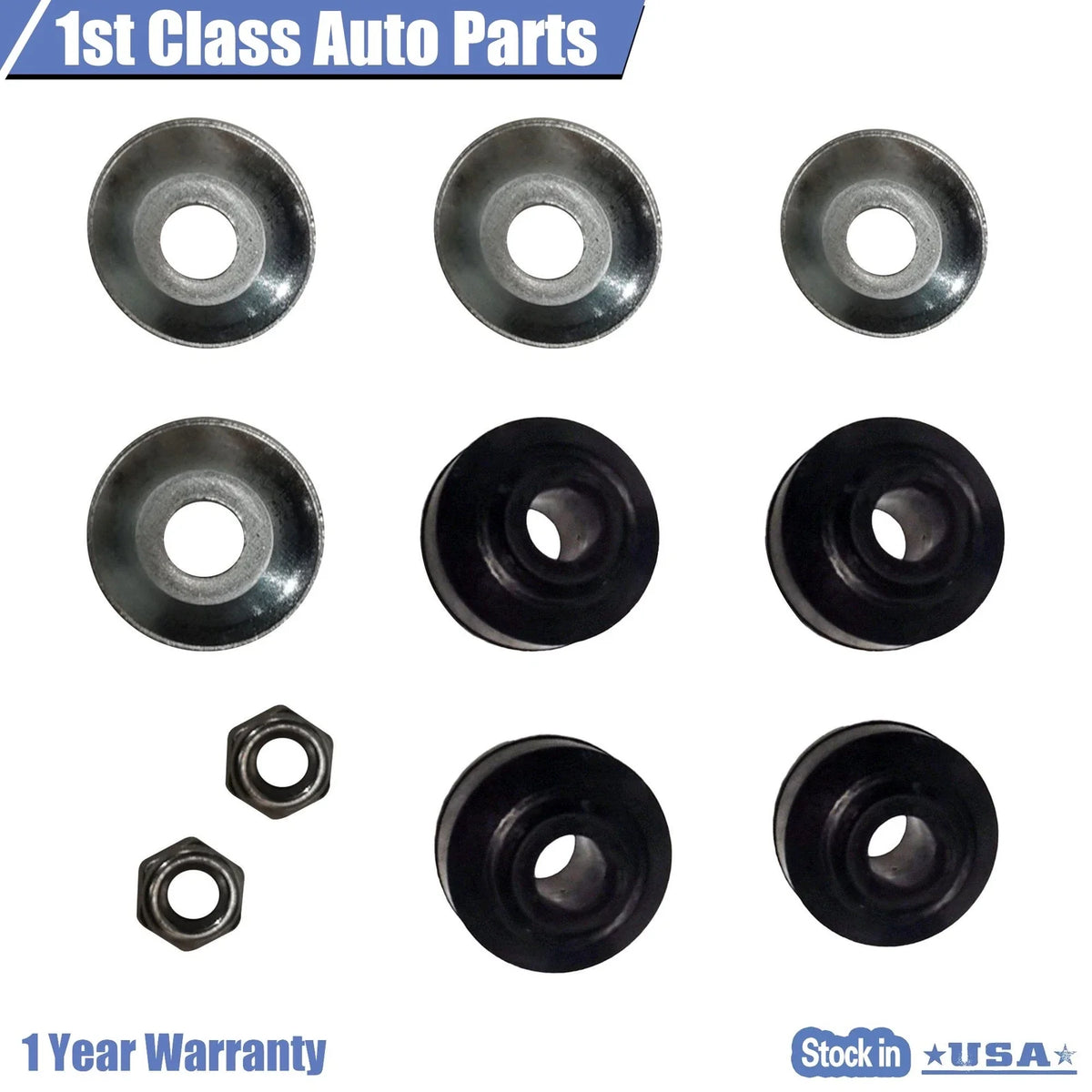 2X Front Suspension Stabilizer Bar Link Kit for Chrysler Fifth Avenue (1989)