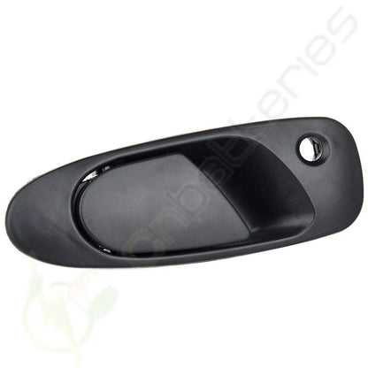Exterior Door Handle Set in Black for Honda Civic 1992-1995