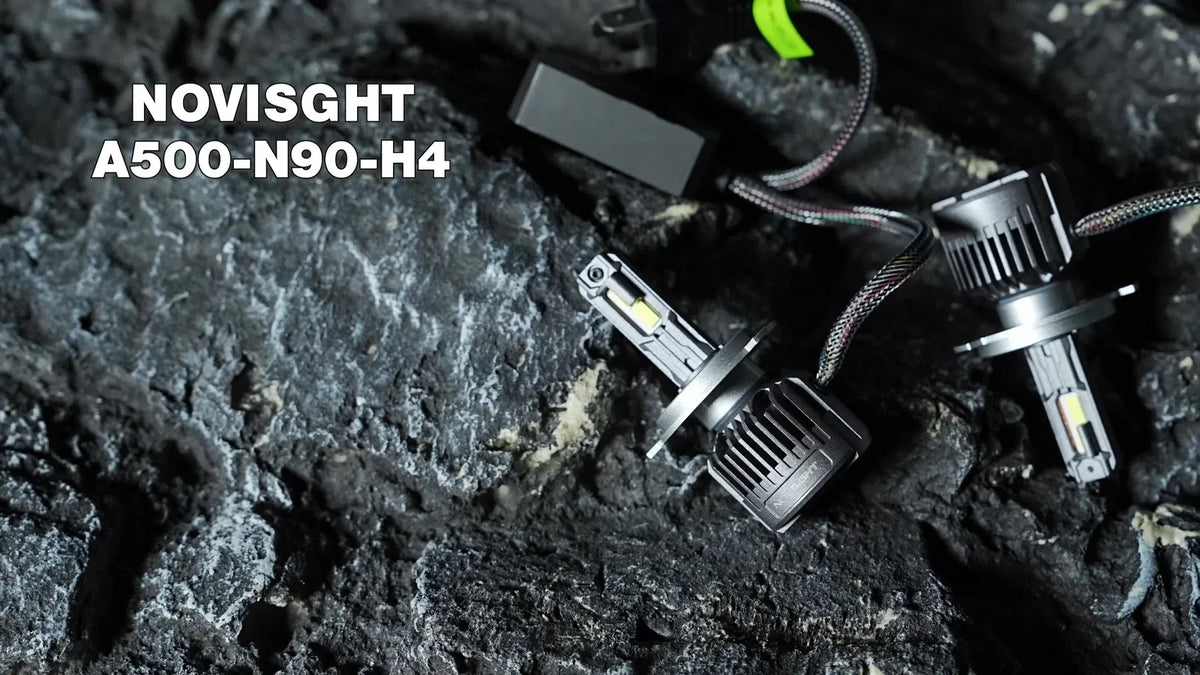 2X 9003 H4 LED Headlight Bulbs for 36000LM Bright White