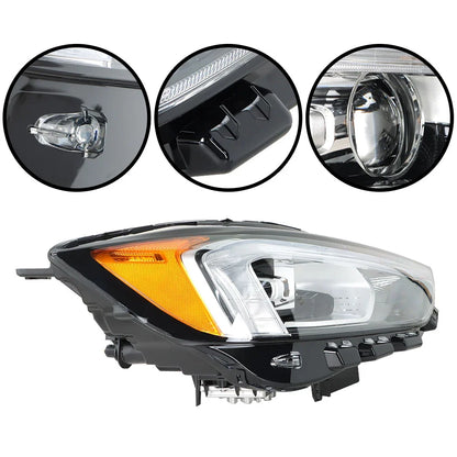 2019-2021 Ford Edge Passenger Side Headlight w/DRL Full LED