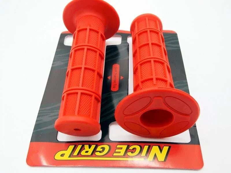 Hand Grip Set (Left & Right) in Red for Yamaha WR450