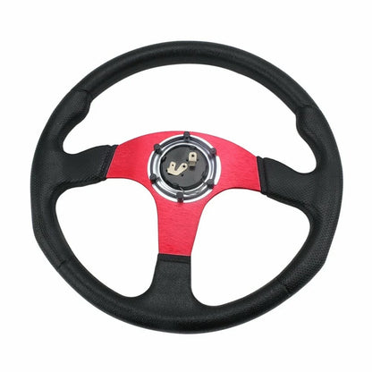 6 Bolt Aluminum Racing Steering Wheel for Universal Fit (13” 340mm)
