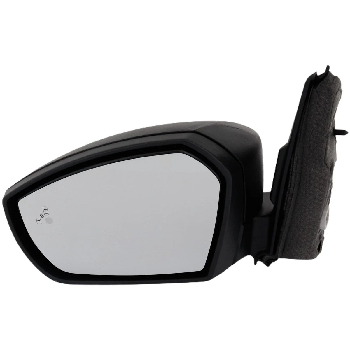 Textured Driver Side Power Mirror with BSD for Ford Escape 2017-2019