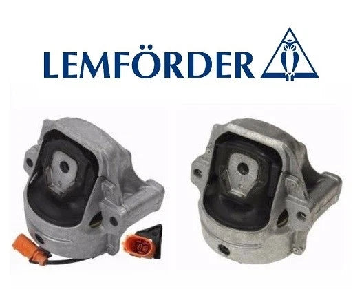 Set of 2 Engine Mounts for Audi A4 A5 (2008–2016) - Lemfoerder
