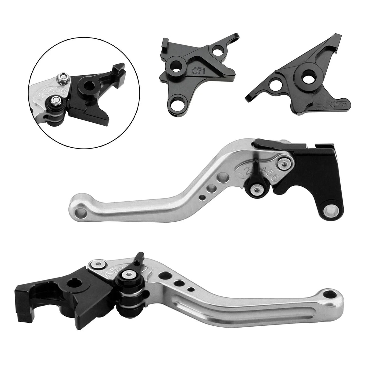 Short Clutch Brake Lever for R Nine T/Pure/Racer (2017-2023)