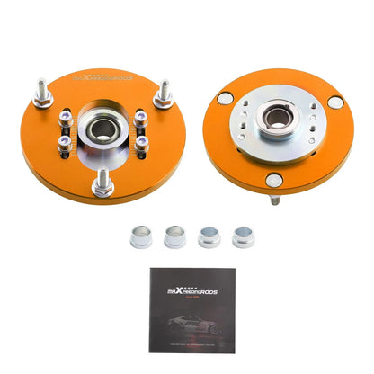 Front Upper Mounts Pillow Ball Bushing Set for BMW E46 3 Series 1998-2006
