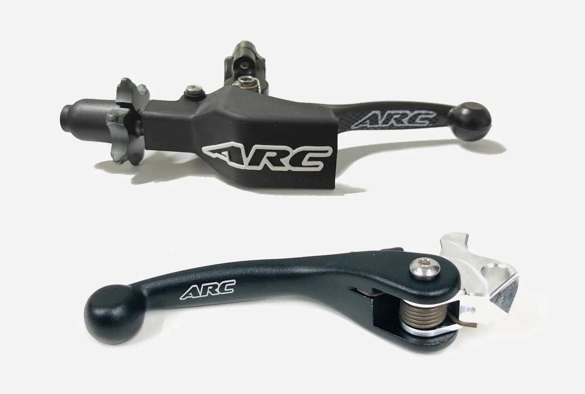 Clutch Perch Levers for Yamaha YZ125 YZ250 YZ450 (1998–2023) - Standard Black