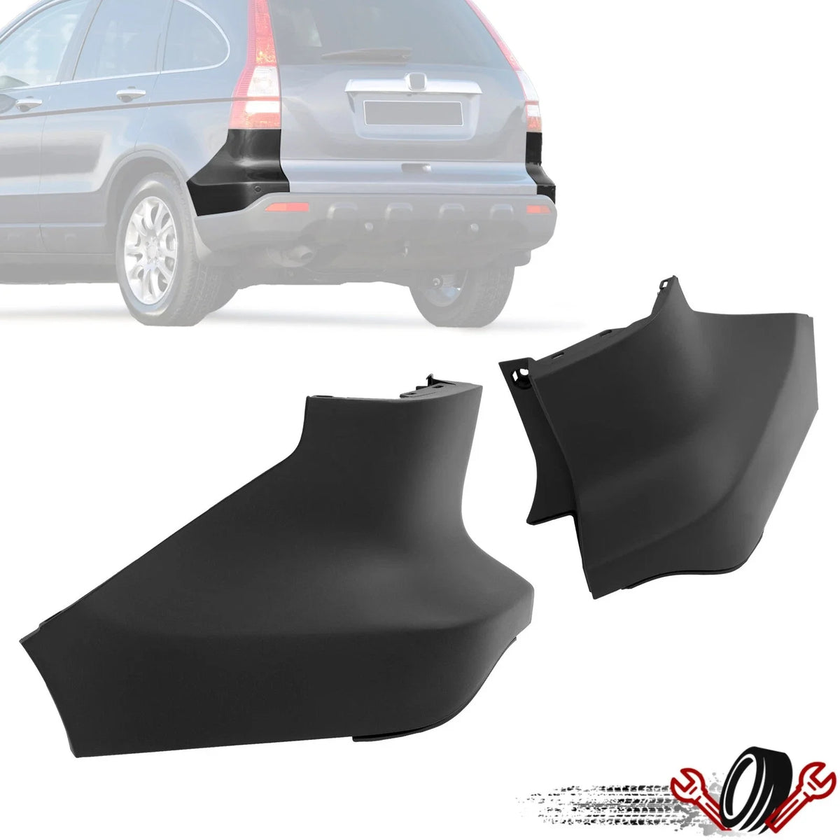 Rear Bumper End Cap Cover for Honda CR-V (2007–2009)