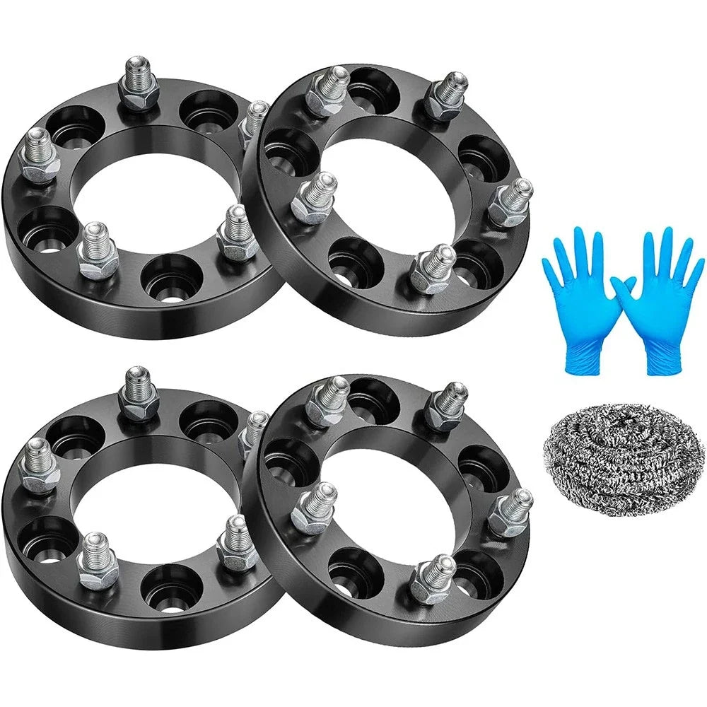 4PCS 1" Wheel Spacers for Jeep Wrangler Cherokee Ford Mustang (2017–2020)