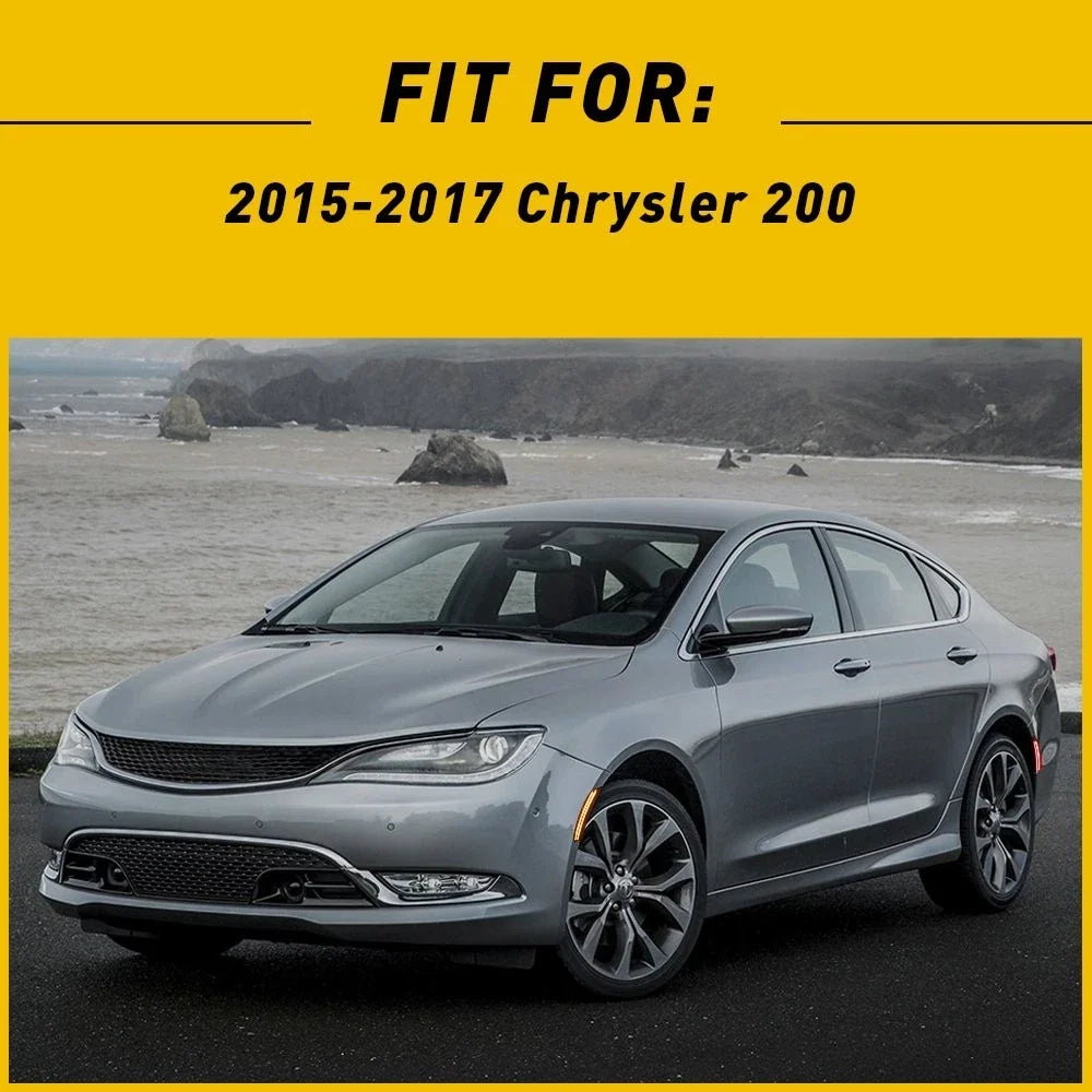 LED Smoked Side Marker Light for Chrysler 200 (2015-2017)