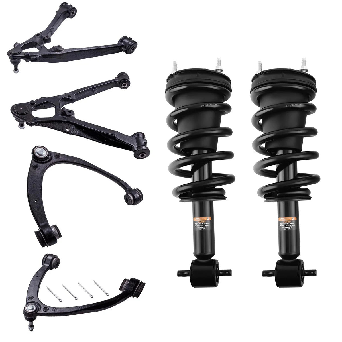 Front Control Arms and Struts Kit for Chevrolet Tahoe/Avalanche 2007-2016