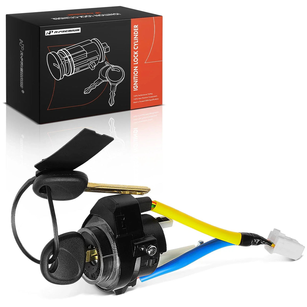 Ignition Lock Cylinder with Keys for Kia Rio (2014–2016)