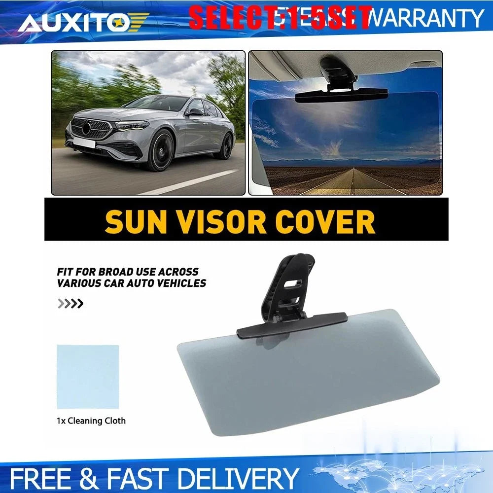 Vehicle Sun Visor Extension (1-5X) - Universal Compatibility