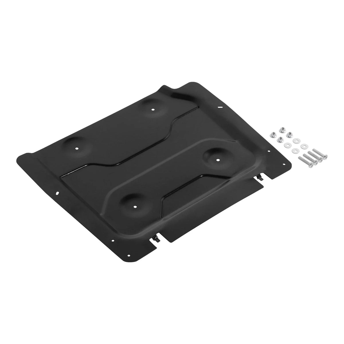 Trunk Metal Base Plate Black for Harley Touring King 2014-2025