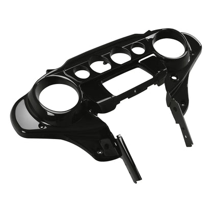 Speedometer Inner Fairing Cover Black Quartz for Harley Electra Glide 14-24