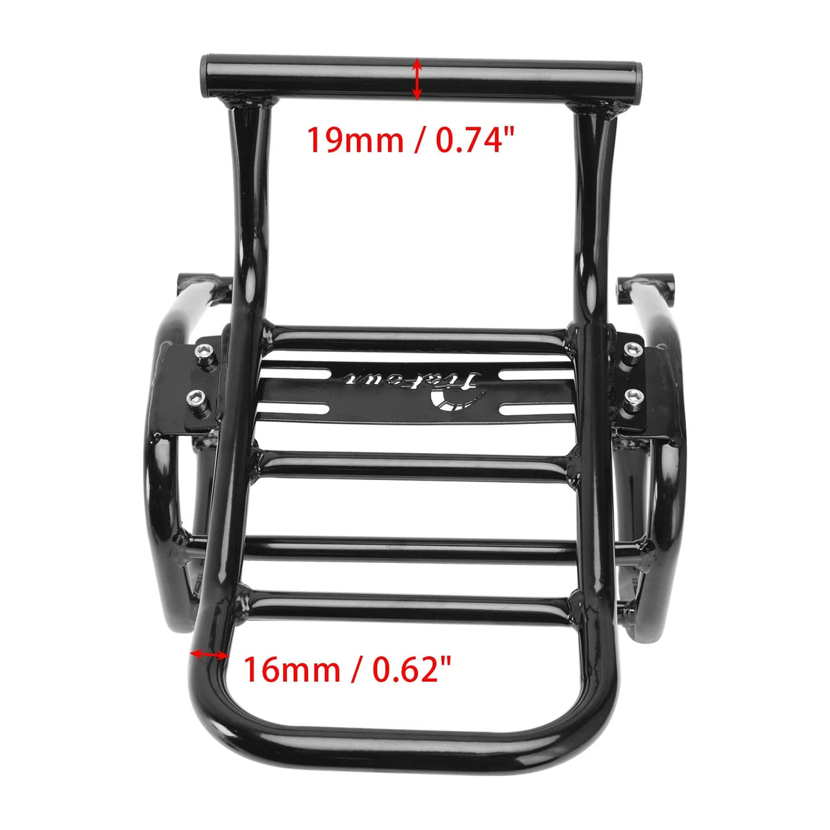 Headlight Guard Front Rack Carrier Black for Honda CT125 Trail 125 2021-2024
