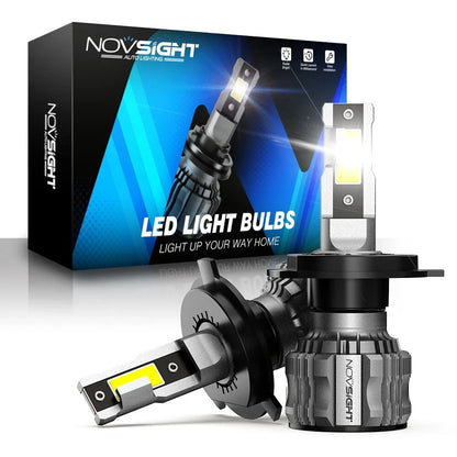 H4 9003 HB2 LED Headlight Bulbs Conversion Kit 6500K for Pontiac Mazda