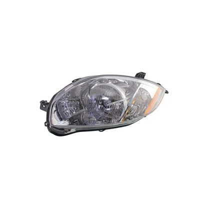 Set of 2 Halogen Headlight Assemblies for Mitsubishi Eclipse (2007–2012)