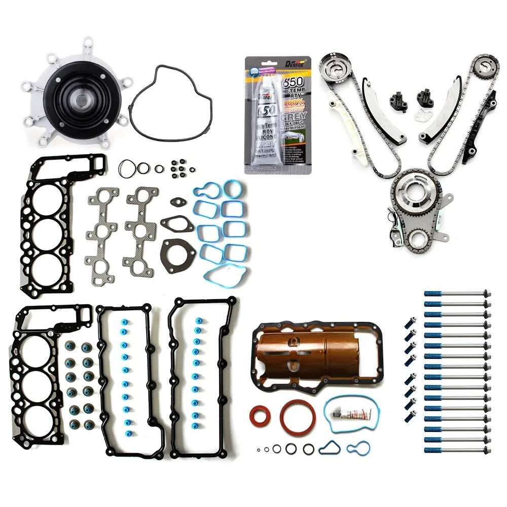 Full Gasket Set with Timing Chain Kit for Jeep Liberty (2002–2003)