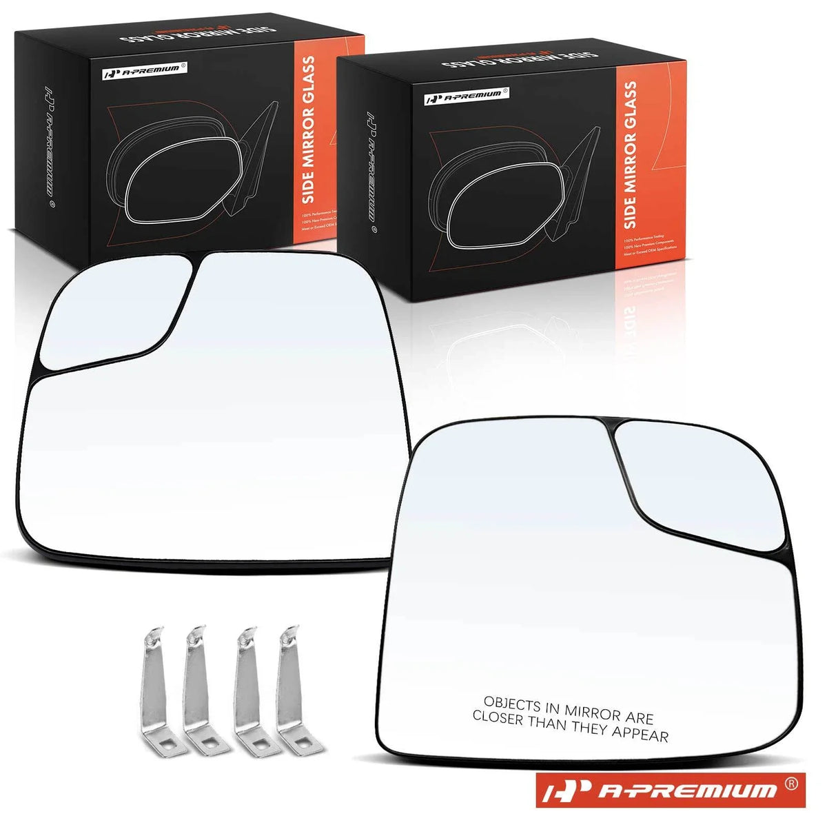 Power Mirror Glass Pair for Nissan NV200 (2015–2021) & Chevrolet City Express (2015–2021)