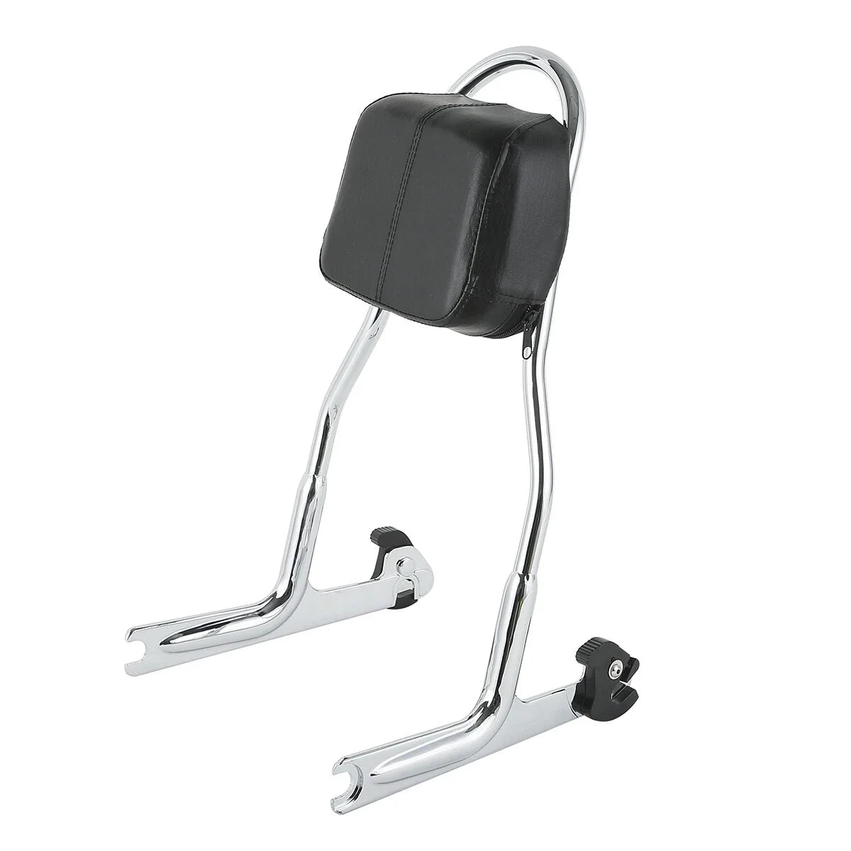 Backrest Sissy Bar - Chrome Detachable for Harley Heritage Softail 2000-2023