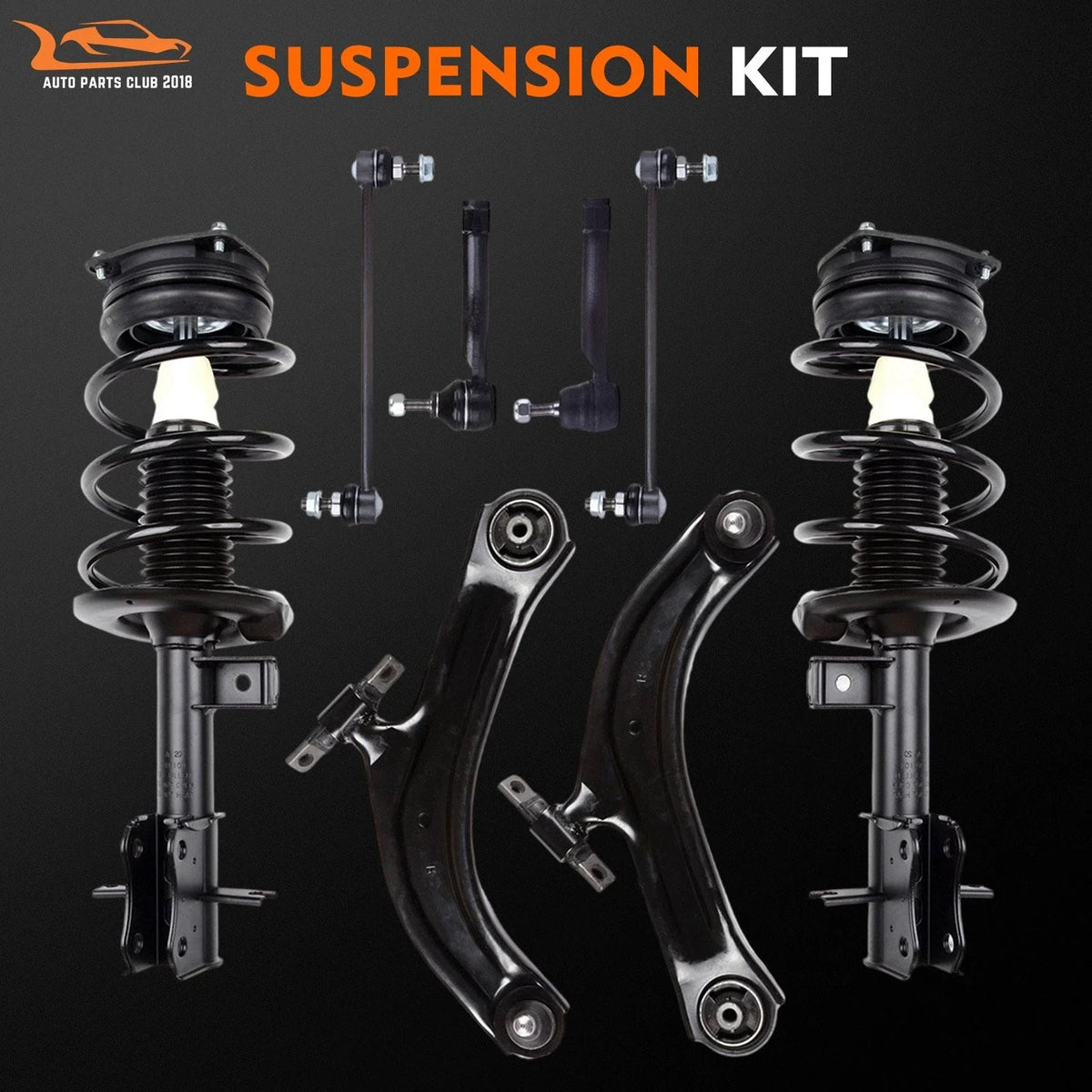 Front Struts Spring Assembly & Suspension Kits for Nissan Sentra (2007–2012)